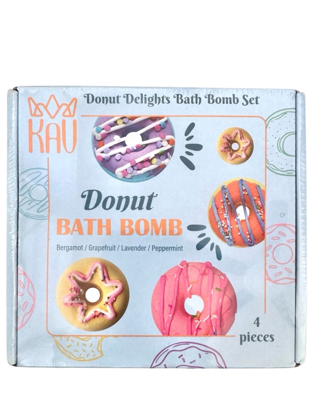 Bath Bomb Set (4). New and in Original Packaging. Has Never Been Opened.